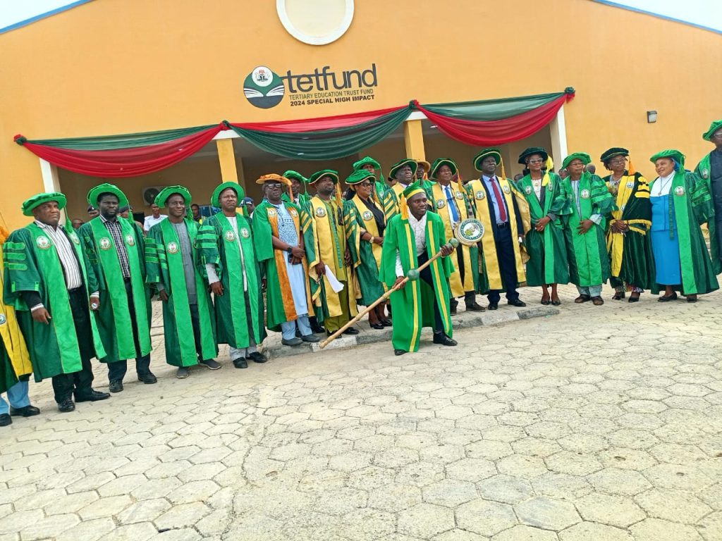 FUOYE VC Urges 11,327 New Students to Build Lives on Strong Foundation