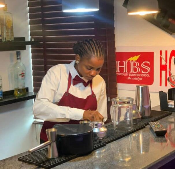 Chef Dammy celebrates graduation from culinary school