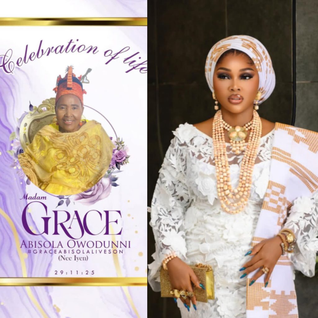 Mercy Aigbe Holds Dignified Farewell for Mother Amid Tears