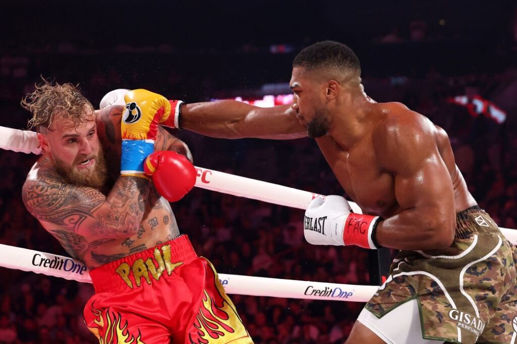 Anthony Joshua vs Jake Paul Generates Highest Boxing Purse of 2025
