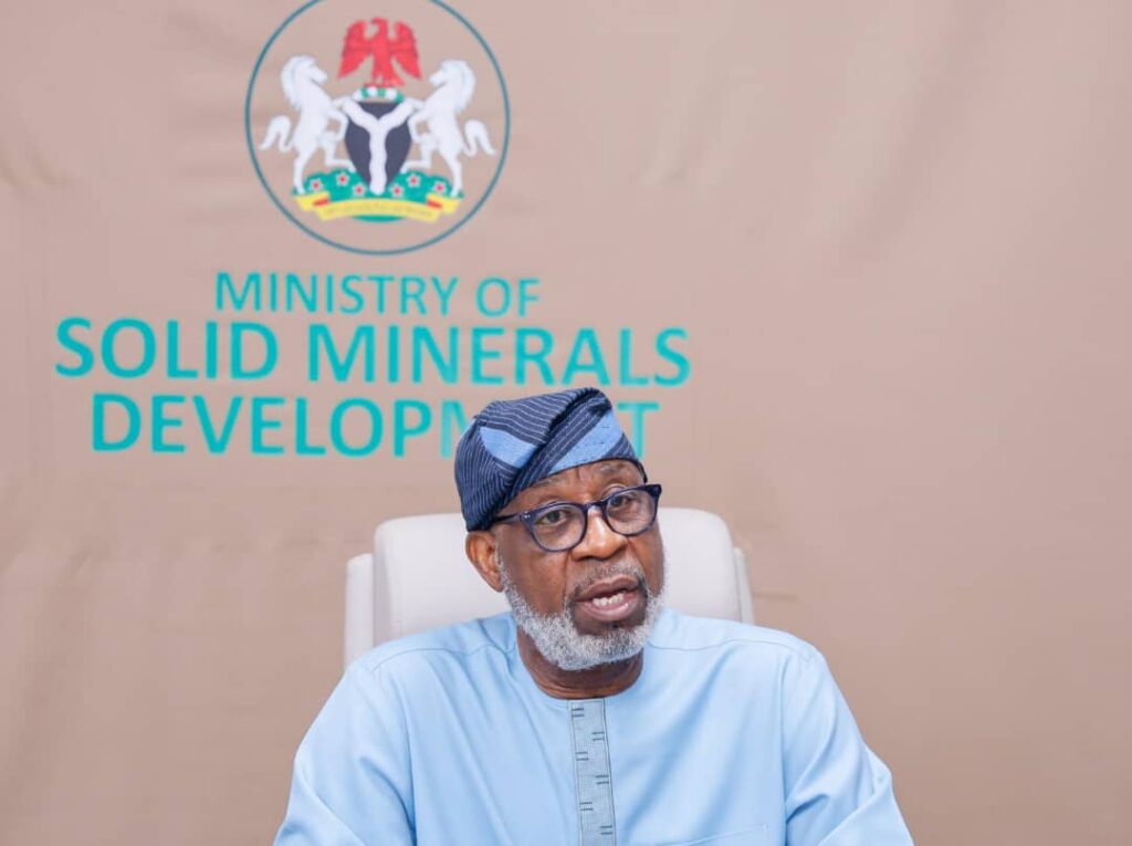 Tinubu Praises Solid Minerals Minister’s Continental Leadership