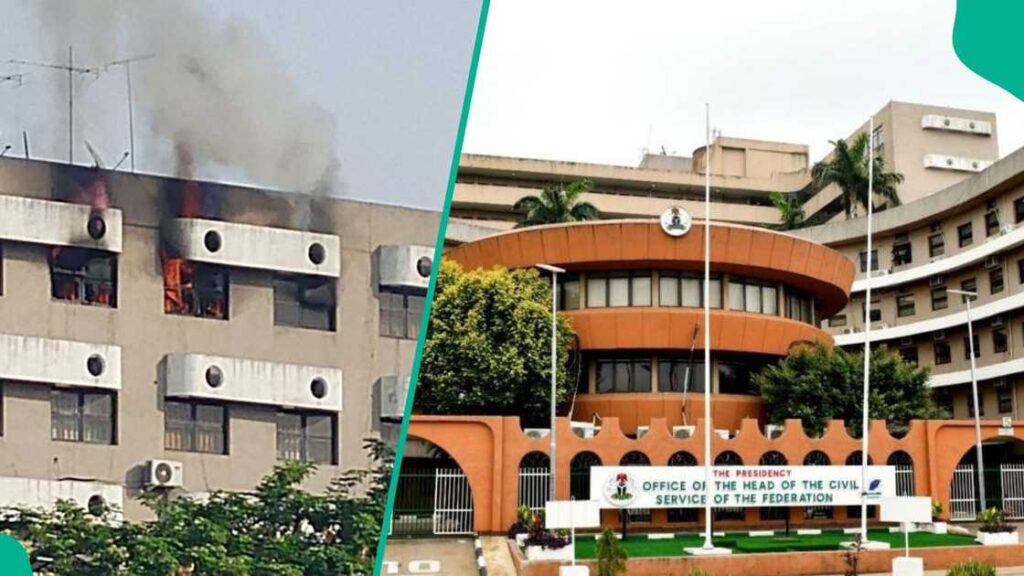 Fire Breaks Out at Civil Service Headquarters in Abuja