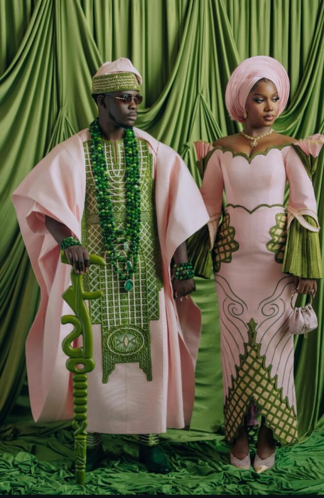 Simi Sanya and Femi Dapson Seals their Union Traditionally