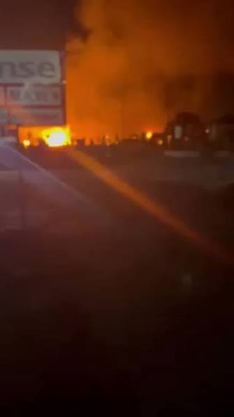Lagos Gas Explosion Kills Two After Tanker and Tipper Collision in Ajah