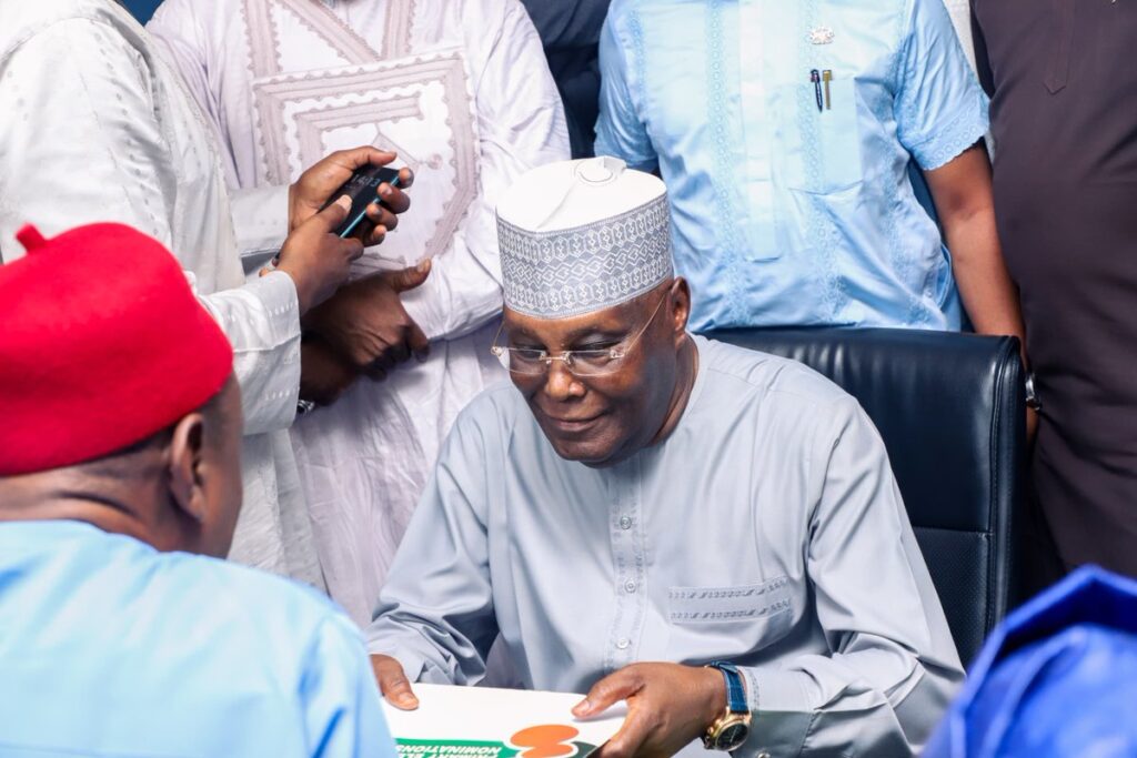 2027: Atiku, Amaechi pick ADC presidential nomination forms