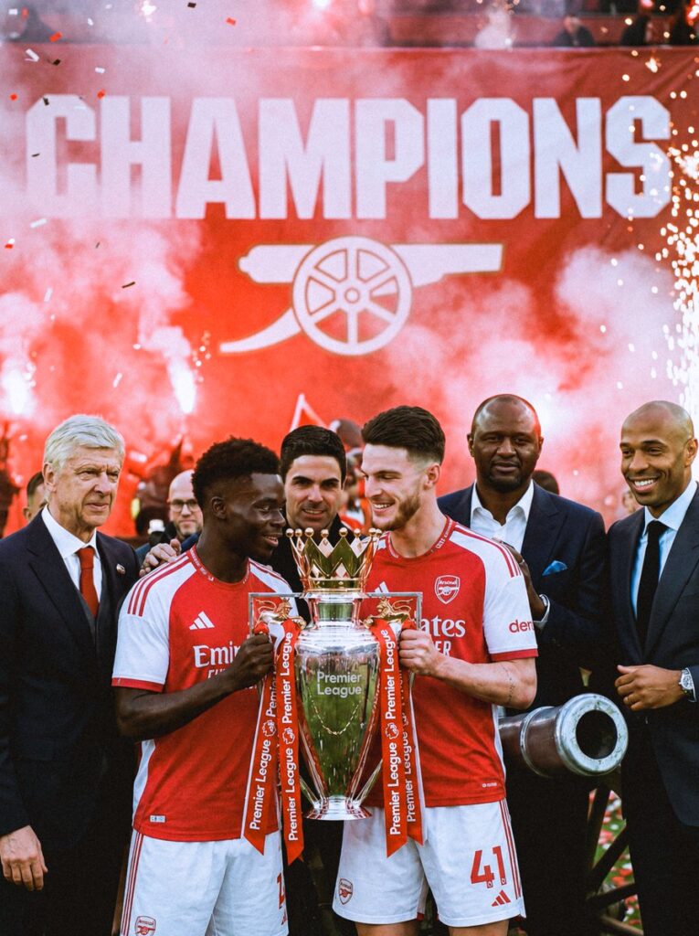 Arsenal F.C. win Premier League