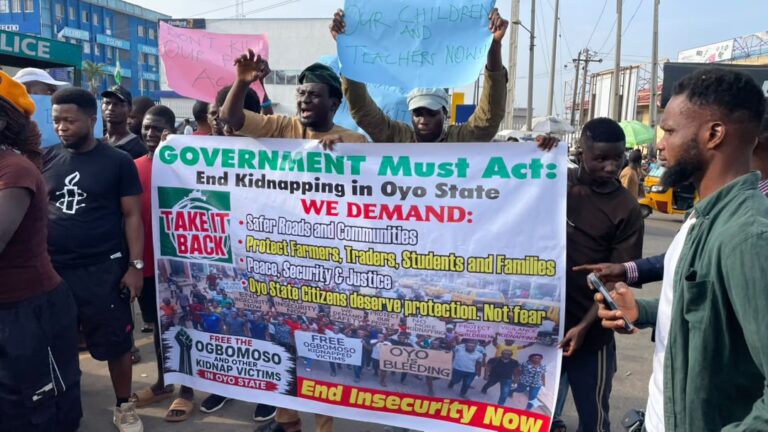 Abuja Mother Protest Over School Abductions