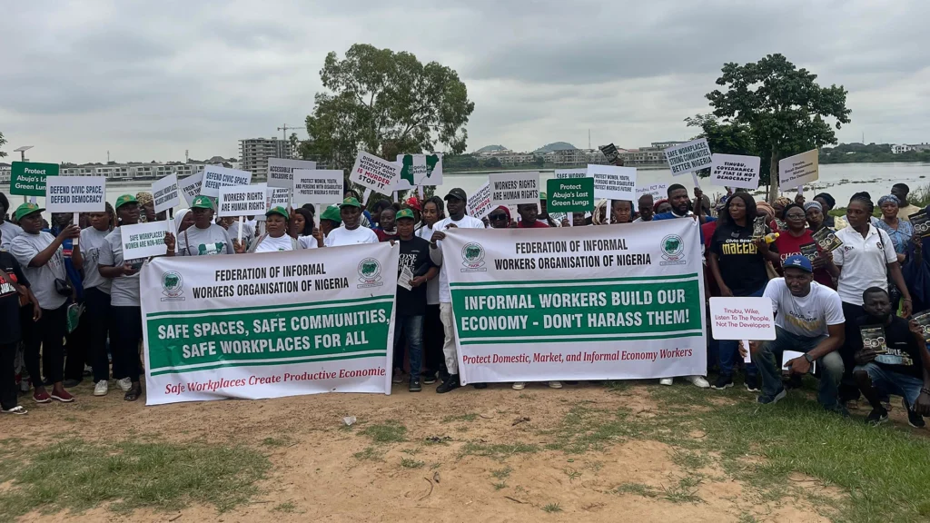 Rights Groups Protest Jabi Lake Park Redevelopment