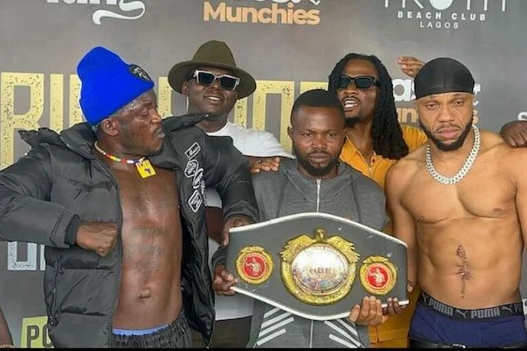 Charles Okocha Denies Biting Portable During Celebrity Boxing Fight